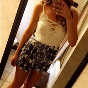 Charlotte Russe Floral Romper